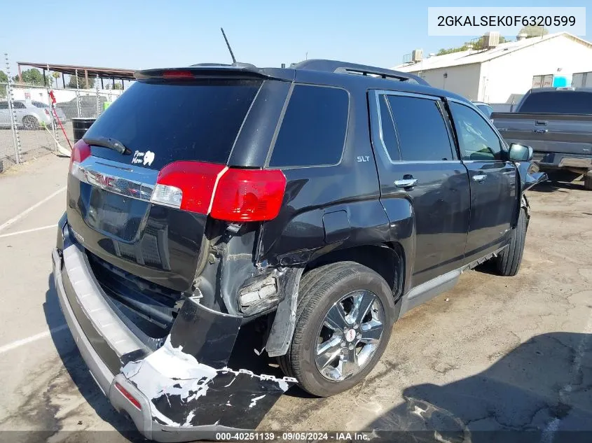 2015 GMC Terrain Slt-1 VIN: 2GKALSEK0F6320599 Lot: 40251139