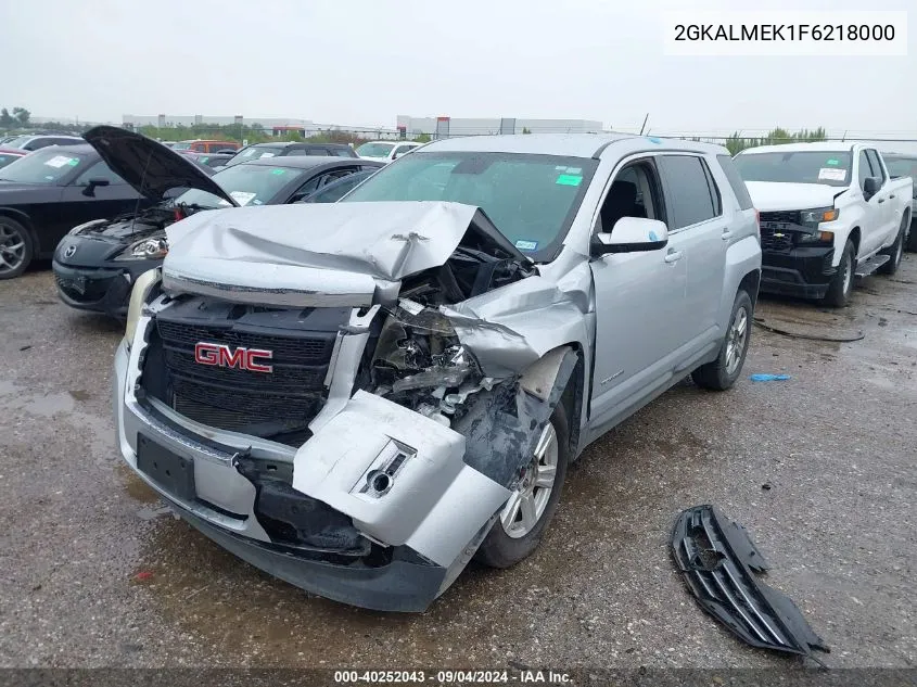 2015 GMC Terrain Sle-1 VIN: 2GKALMEK1F6218000 Lot: 40252043