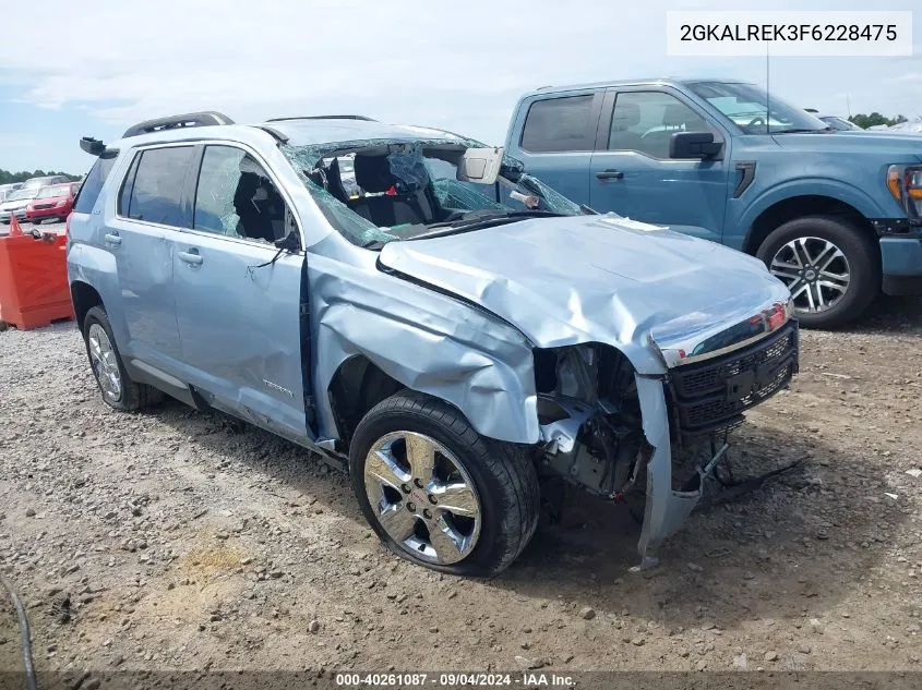 2015 GMC Terrain Sle-2 VIN: 2GKALREK3F6228475 Lot: 40261087