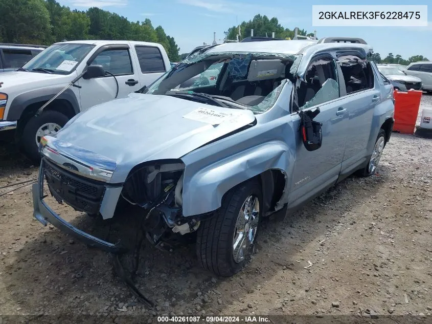 2015 GMC Terrain Sle-2 VIN: 2GKALREK3F6228475 Lot: 40261087