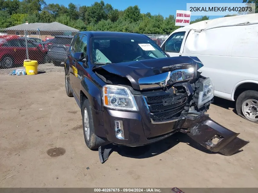 2015 GMC Terrain Sle-1 VIN: 2GKALMEK6F6402073 Lot: 40267675