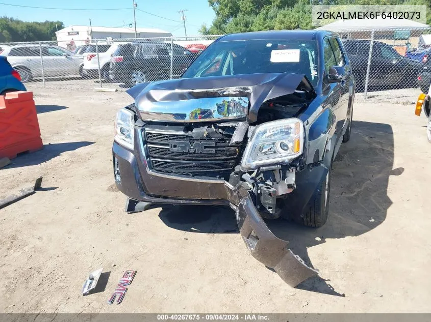 2015 GMC Terrain Sle-1 VIN: 2GKALMEK6F6402073 Lot: 40267675