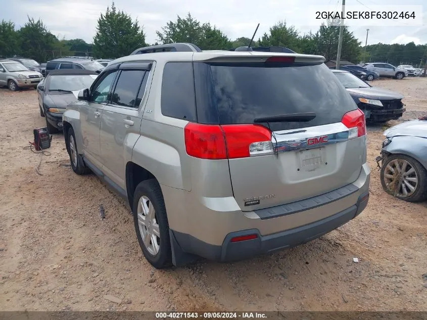 2015 GMC Terrain Slt VIN: 2GKALSEK8F6302464 Lot: 40271543