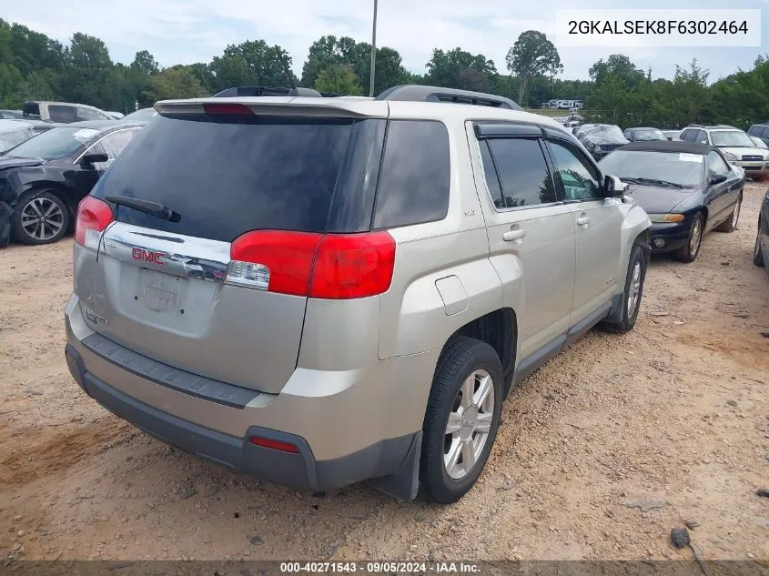 2015 GMC Terrain Slt VIN: 2GKALSEK8F6302464 Lot: 40271543