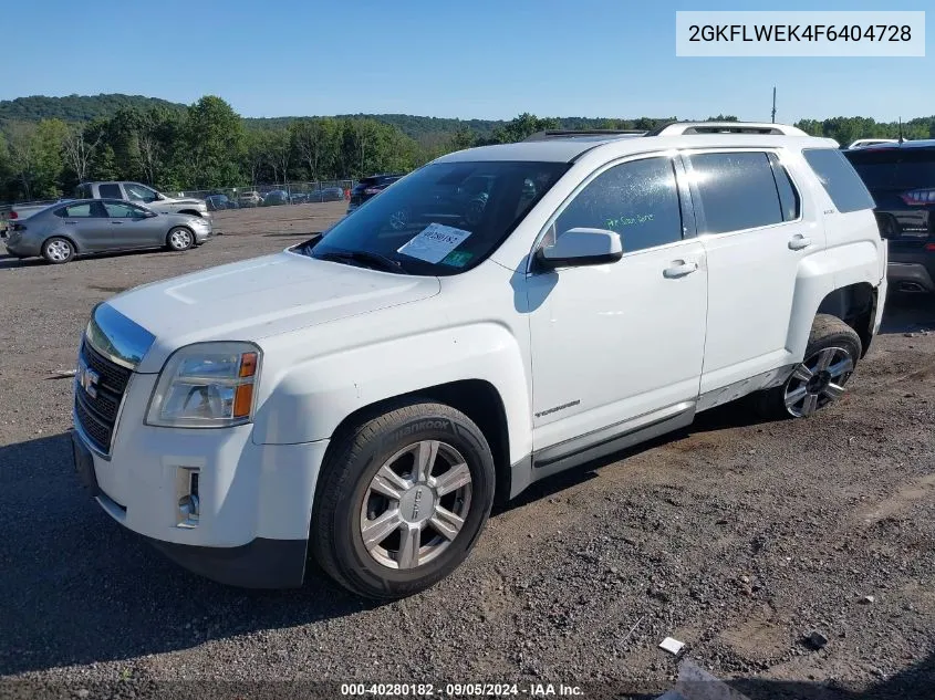 2015 GMC Terrain Sle-2 VIN: 2GKFLWEK4F6404728 Lot: 40280182