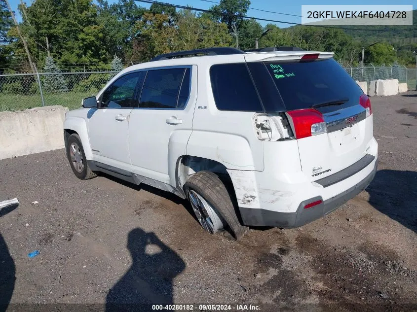 2015 GMC Terrain Sle-2 VIN: 2GKFLWEK4F6404728 Lot: 40280182