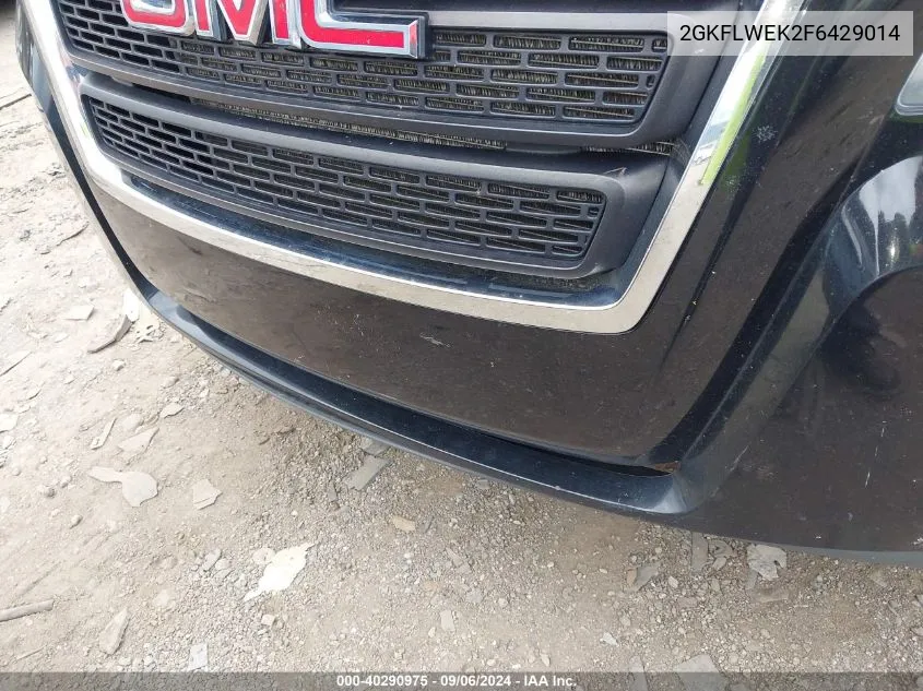 2GKFLWEK2F6429014 2015 GMC Terrain Sle-2