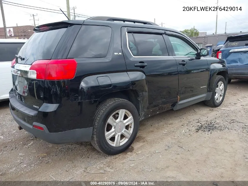 2GKFLWEK2F6429014 2015 GMC Terrain Sle-2