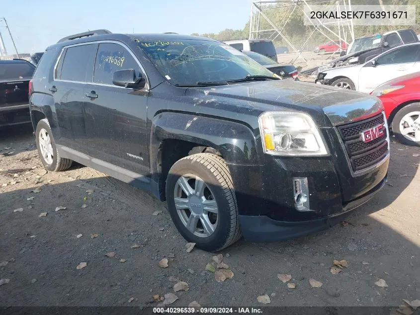 2015 GMC Terrain Slt-1 VIN: 2GKALSEK7F6391671 Lot: 40296539