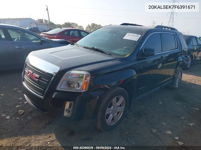 2015 GMC Terrain Slt-1 VIN: 2GKALSEK7F6391671 Lot: 40296539