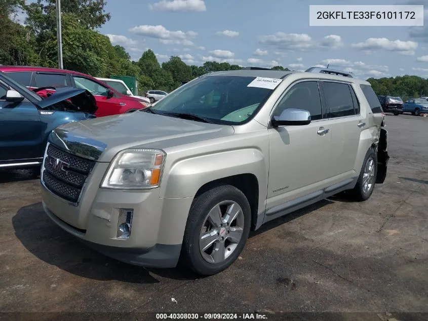 2015 GMC Terrain Slt-2 VIN: 2GKFLTE33F6101172 Lot: 40308030