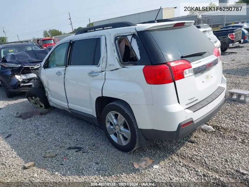 2015 GMC Terrain Slt VIN: 2GKALSEK1F6250787 Lot: 40310138