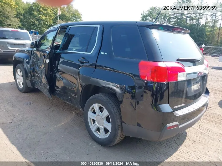 2GKALMEK7F6359959 2015 GMC Terrain Sle-1