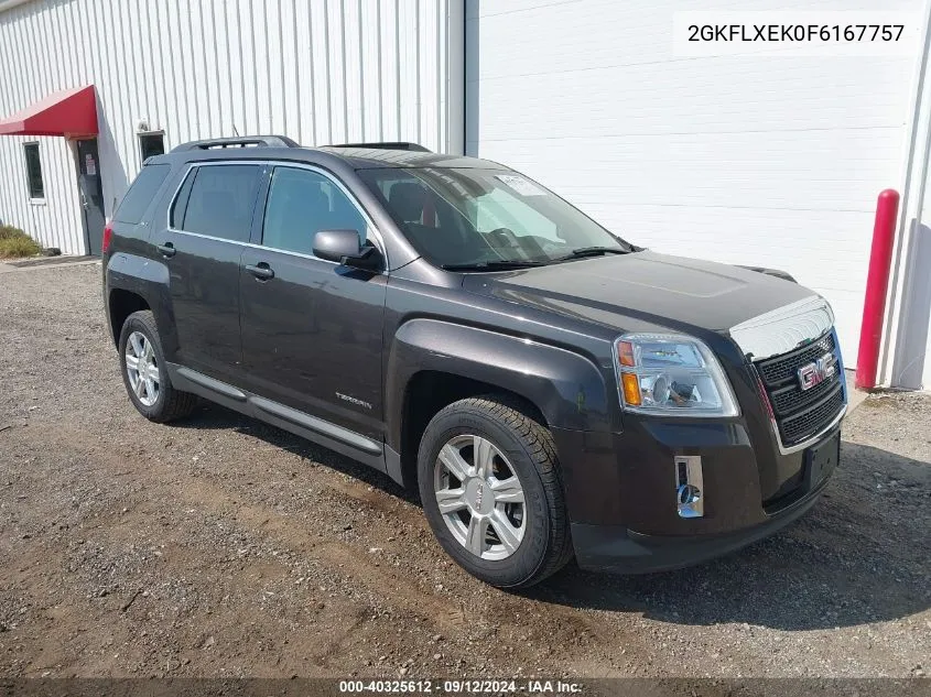 2015 GMC Terrain Slt VIN: 2GKFLXEK0F6167757 Lot: 40325612