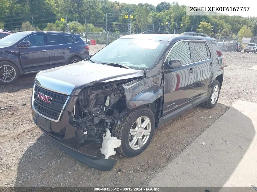 2015 GMC Terrain Slt VIN: 2GKFLXEK0F6167757 Lot: 40325612