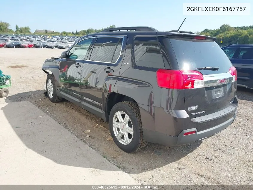 2015 GMC Terrain Slt VIN: 2GKFLXEK0F6167757 Lot: 40325612