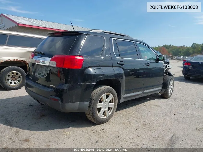 2GKFLWEK0F6103003 2015 GMC Terrain Sle-2