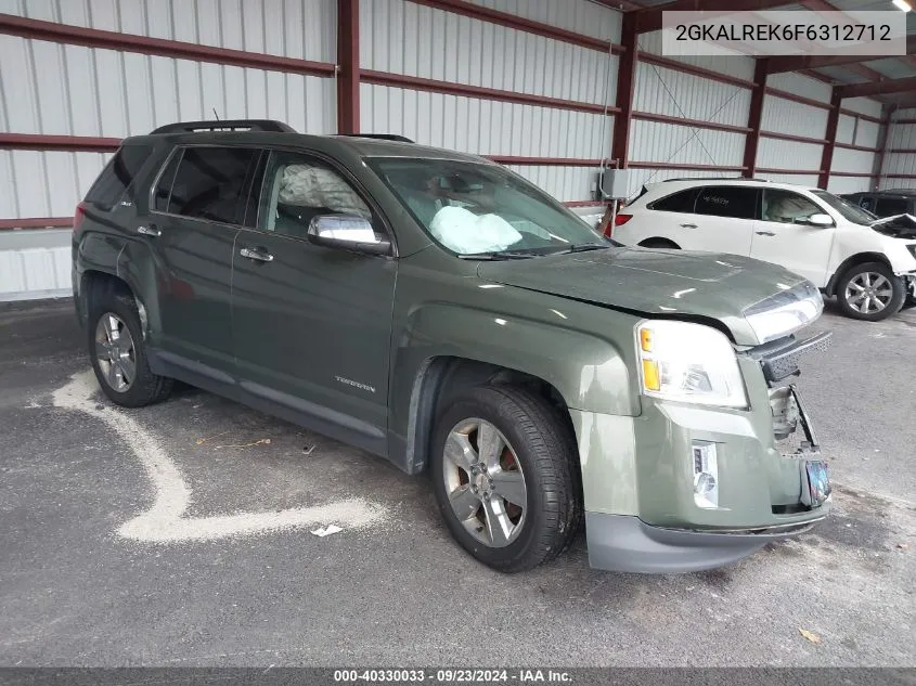 2015 GMC Terrain Sle VIN: 2GKALREK6F6312712 Lot: 40330033