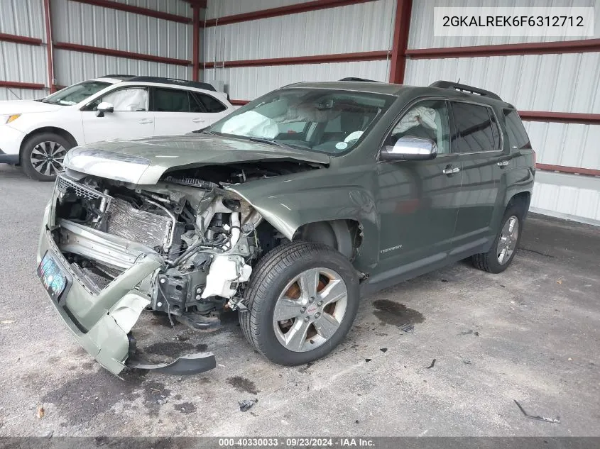 2015 GMC Terrain Sle VIN: 2GKALREK6F6312712 Lot: 40330033