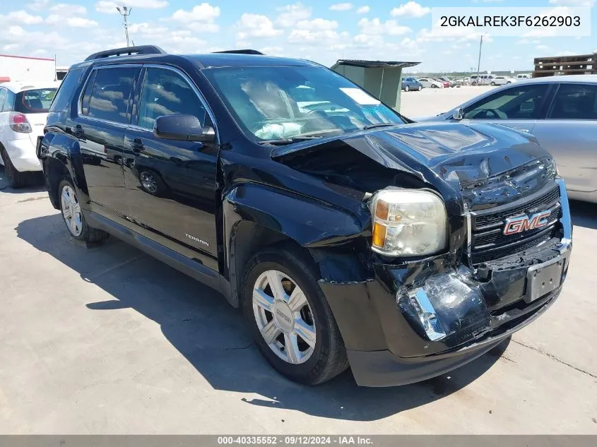 2015 GMC Terrain Sle VIN: 2GKALREK3F6262903 Lot: 40335552