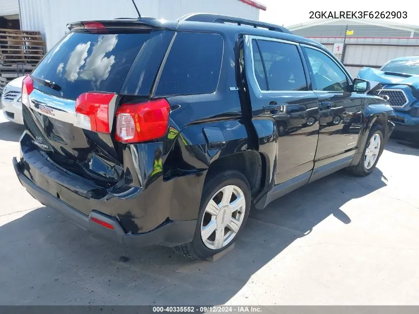 2GKALREK3F6262903 2015 GMC Terrain Sle