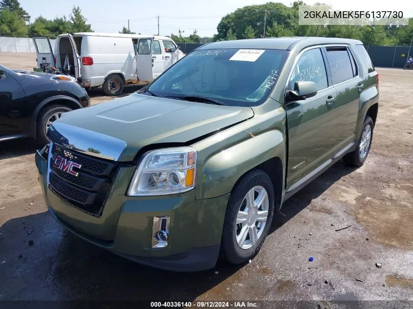 2015 GMC Terrain Sle-1 VIN: 2GKALMEK5F6137730 Lot: 40336140