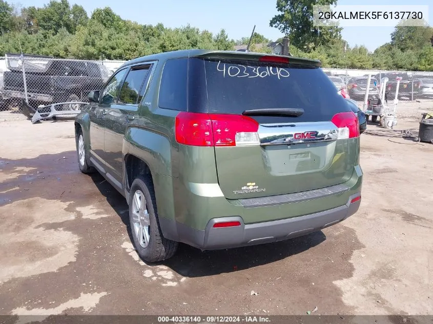 2015 GMC Terrain Sle-1 VIN: 2GKALMEK5F6137730 Lot: 40336140