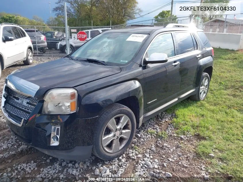 2015 GMC Terrain Slt-2 VIN: 2GKFLTE3XF6104330 Lot: 40361125