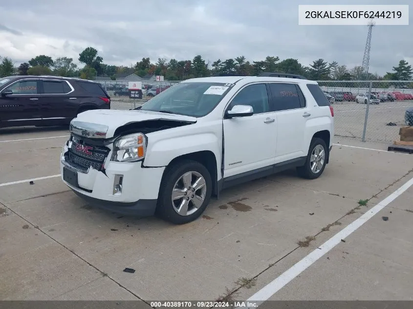 2GKALSEK0F6244219 2015 GMC Terrain Slt