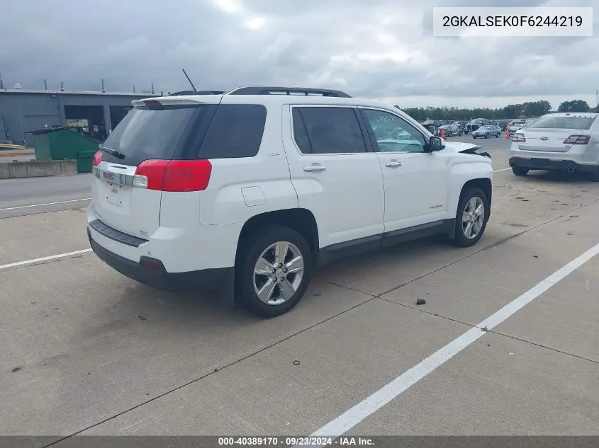 2GKALSEK0F6244219 2015 GMC Terrain Slt