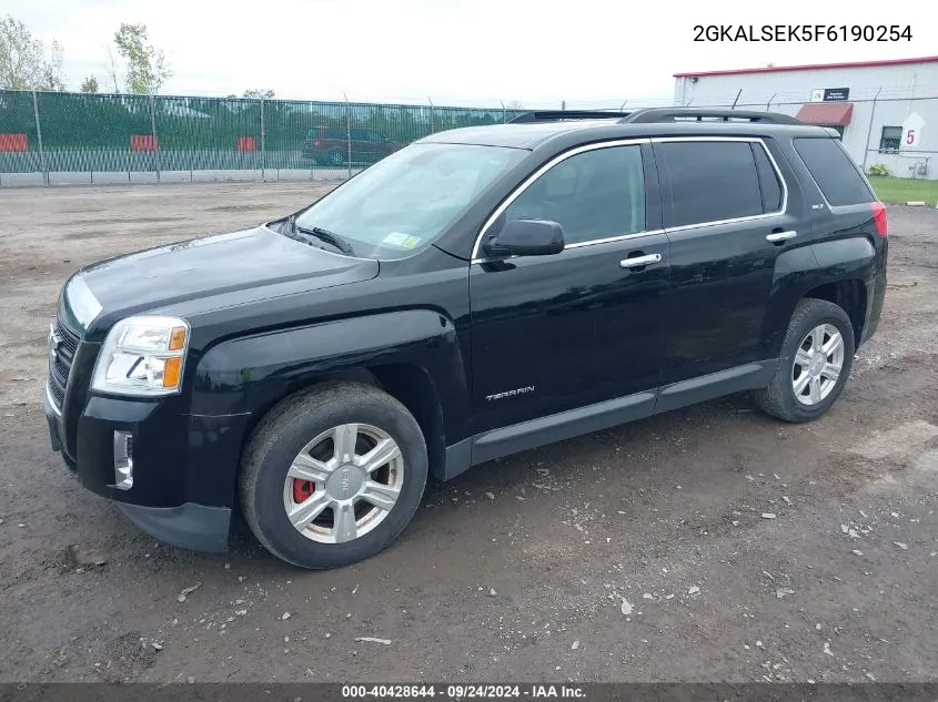 2015 GMC Terrain Slt-1 VIN: 2GKALSEK5F6190254 Lot: 40428644