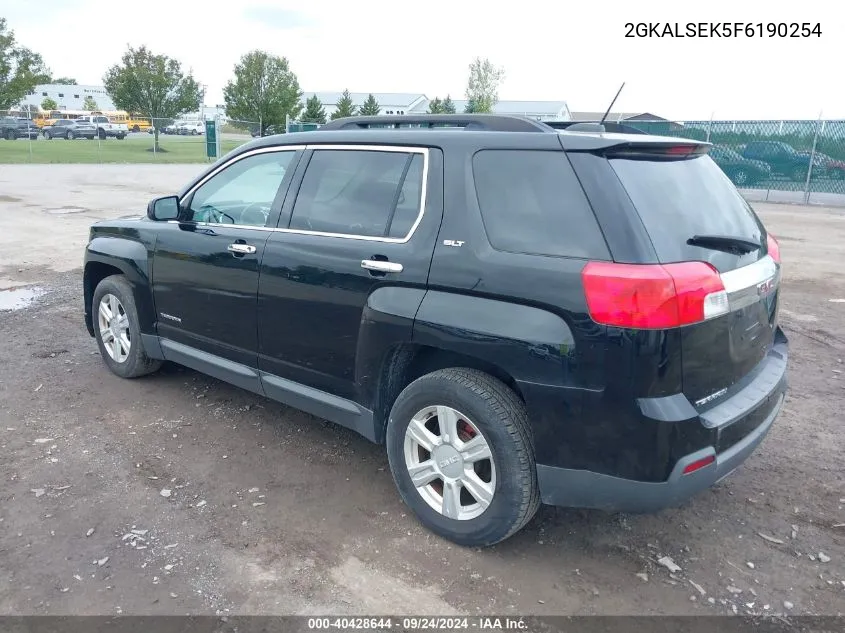 2015 GMC Terrain Slt-1 VIN: 2GKALSEK5F6190254 Lot: 40428644