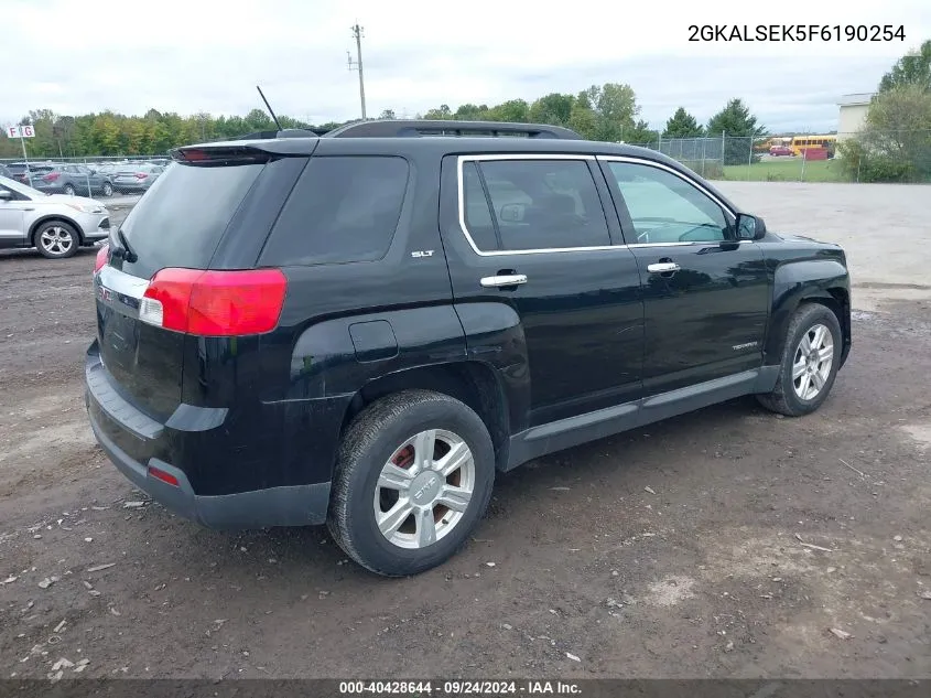 2015 GMC Terrain Slt-1 VIN: 2GKALSEK5F6190254 Lot: 40428644