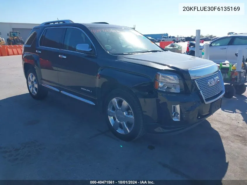 2015 GMC Terrain Denali VIN: 2GKFLUE30F6135169 Lot: 40471561