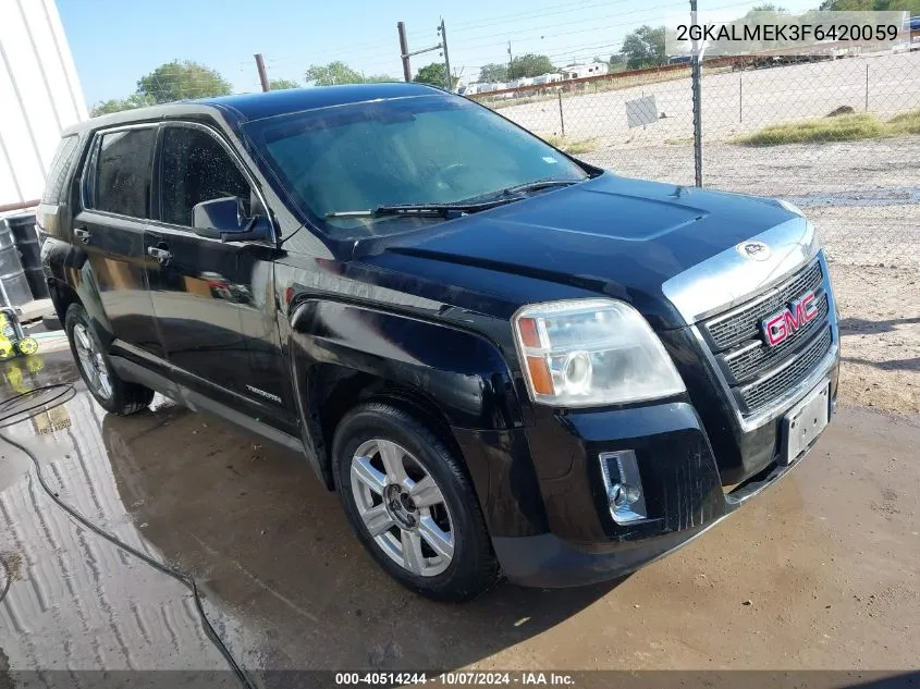 2015 GMC Terrain Sle-1 VIN: 2GKALMEK3F6420059 Lot: 40514244