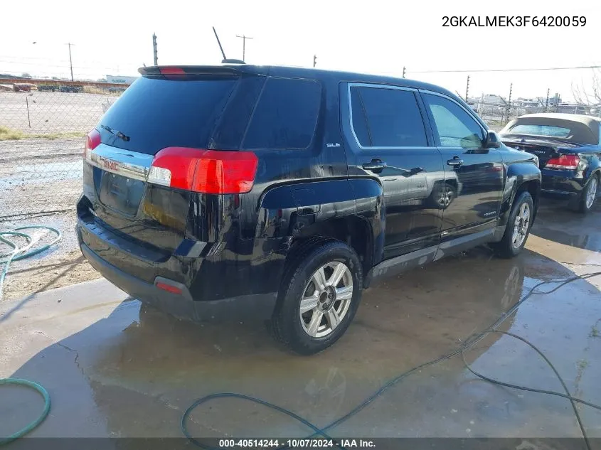 2015 GMC Terrain Sle-1 VIN: 2GKALMEK3F6420059 Lot: 40514244