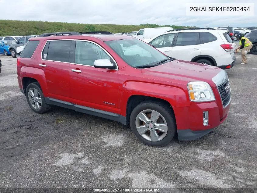 2015 GMC Terrain Slt-1 VIN: 2GKALSEK4F6280494 Lot: 40525257