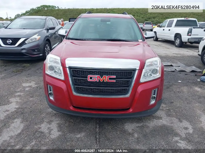 2015 GMC Terrain Slt-1 VIN: 2GKALSEK4F6280494 Lot: 40525257