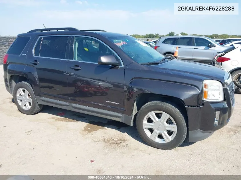 2015 GMC Terrain Sle-2 VIN: 2GKALREK4F6228288 Lot: 40564343