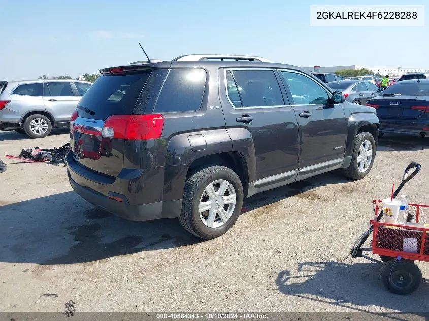 2015 GMC Terrain Sle-2 VIN: 2GKALREK4F6228288 Lot: 40564343