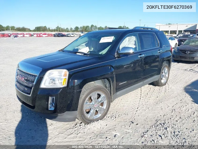 2015 GMC Terrain Slt VIN: 2GKFLTE30F6270369 Lot: 40579429