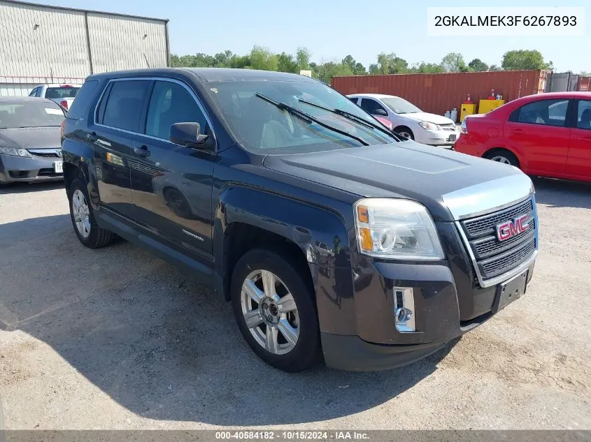 2015 GMC Terrain Sle-1 VIN: 2GKALMEK3F6267893 Lot: 40584182