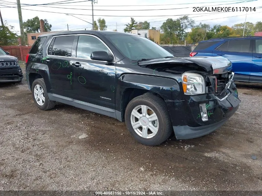 2015 GMC Terrain Sle-1 VIN: 2GKALMEK0F6117014 Lot: 40587150