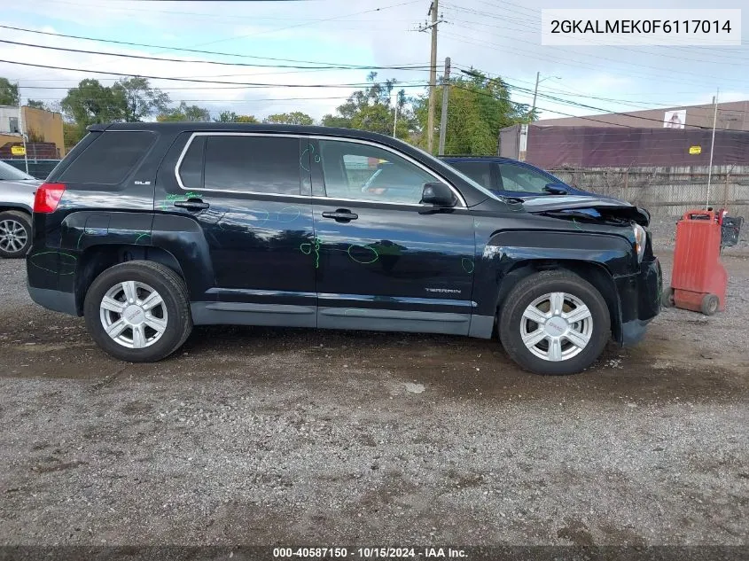 2015 GMC Terrain Sle-1 VIN: 2GKALMEK0F6117014 Lot: 40587150