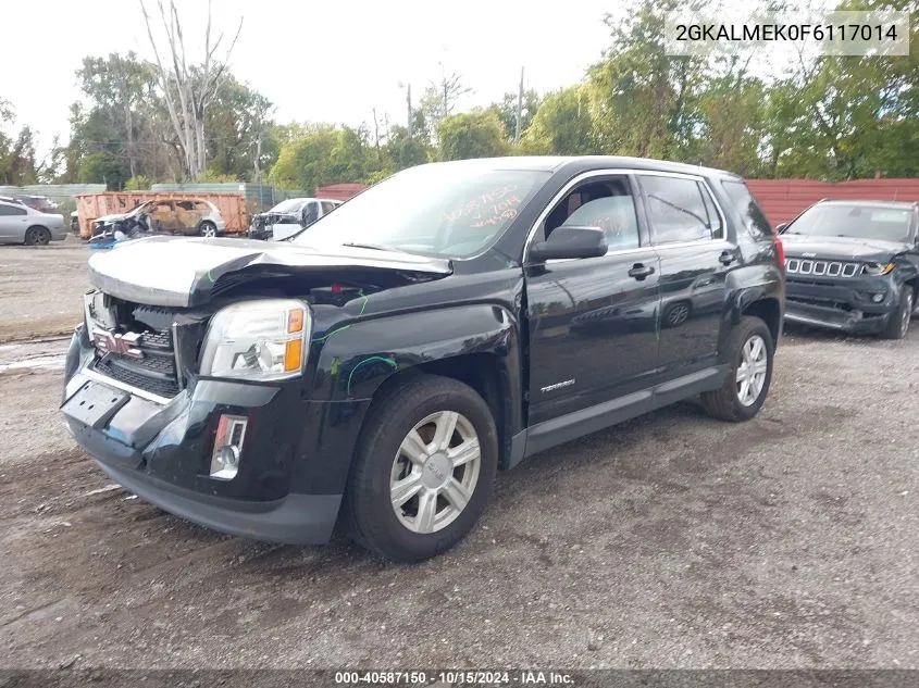 2015 GMC Terrain Sle-1 VIN: 2GKALMEK0F6117014 Lot: 40587150