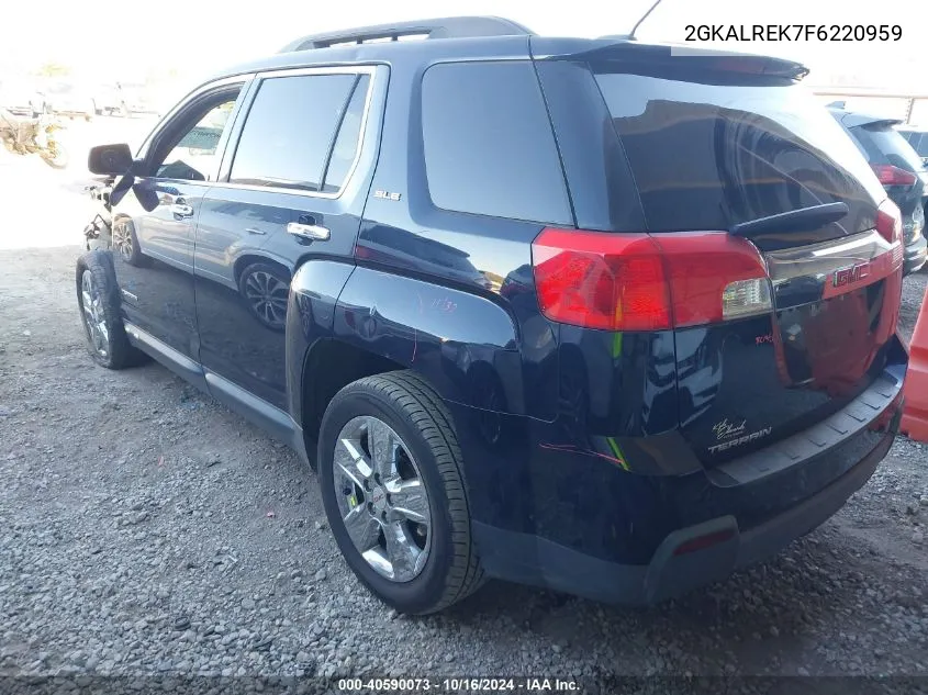 2GKALREK7F6220959 2015 GMC Terrain Sle-2