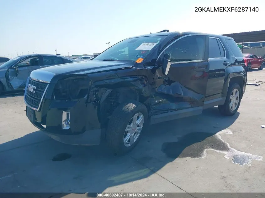 2015 GMC Terrain Sle-1 VIN: 2GKALMEKXF6287140 Lot: 40592407