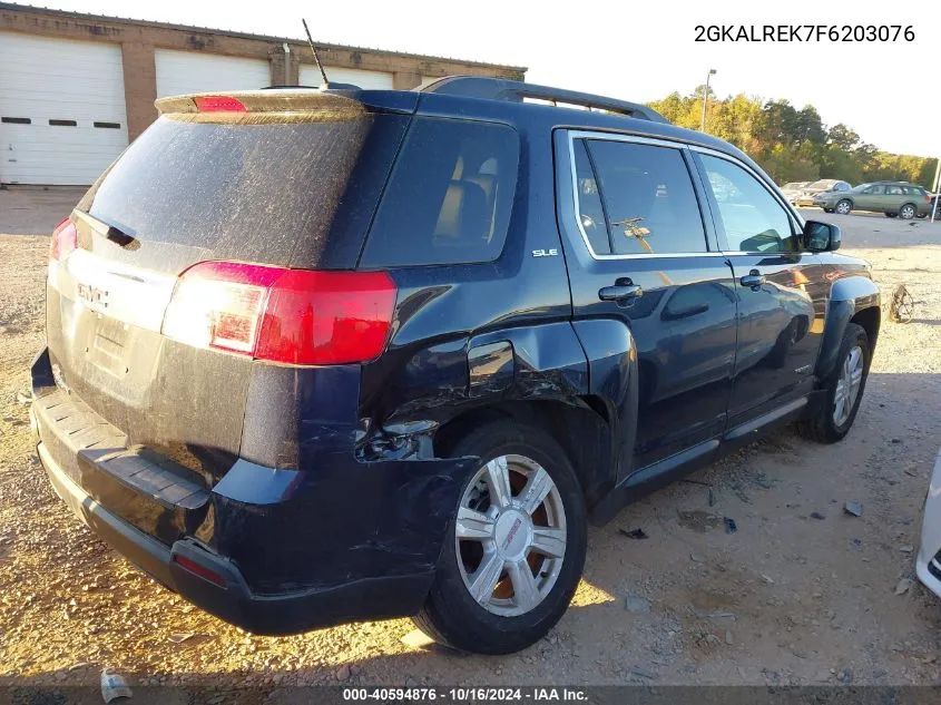 2015 GMC Terrain Sle-2 VIN: 2GKALREK7F6203076 Lot: 40594876