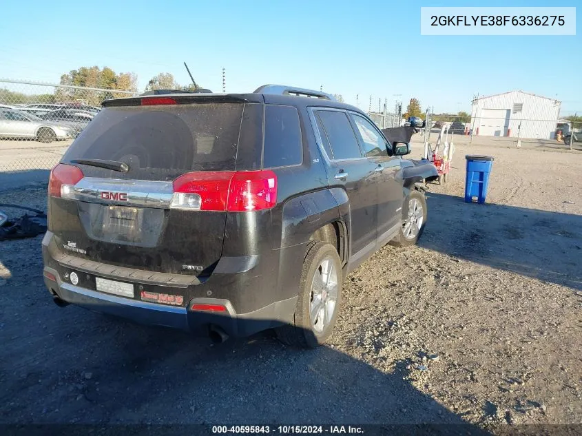 2015 GMC Terrain Slt-2 VIN: 2GKFLYE38F6336275 Lot: 40595843