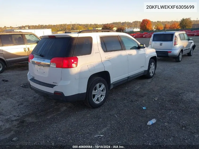 2015 GMC Terrain Sle-2 VIN: 2GKFLWEKXF6305699 Lot: 40600564